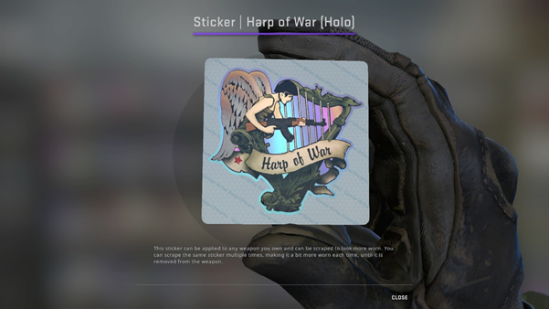 Harp of War (Holo) CSGO