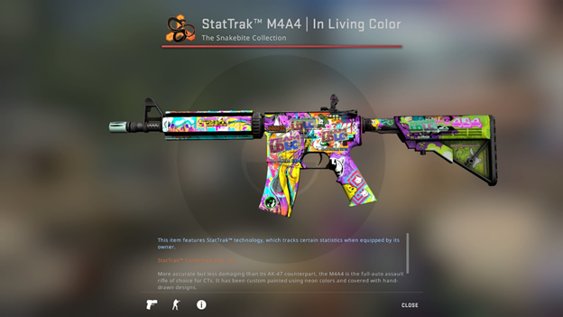 M4A4 In living color