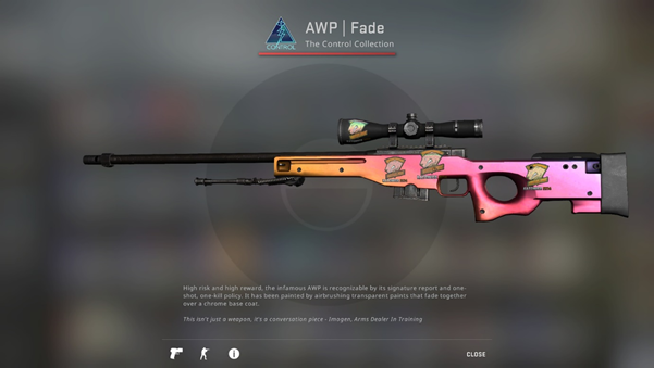 AWP Fade 