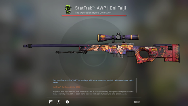 AWP Oni Taiji