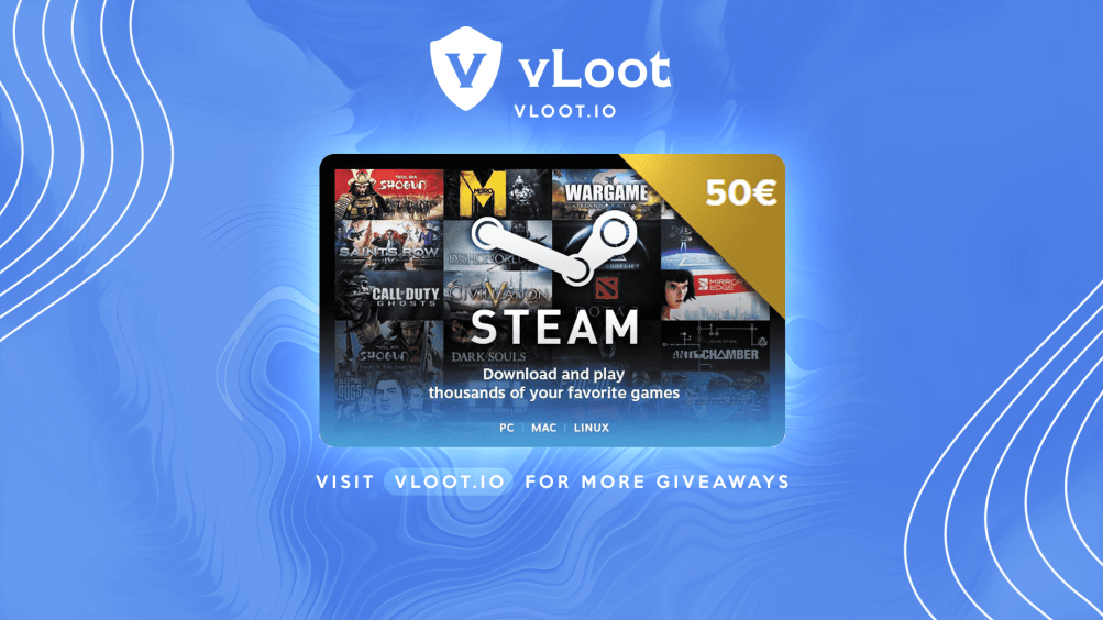 50€ Steam Wallet Giveaway