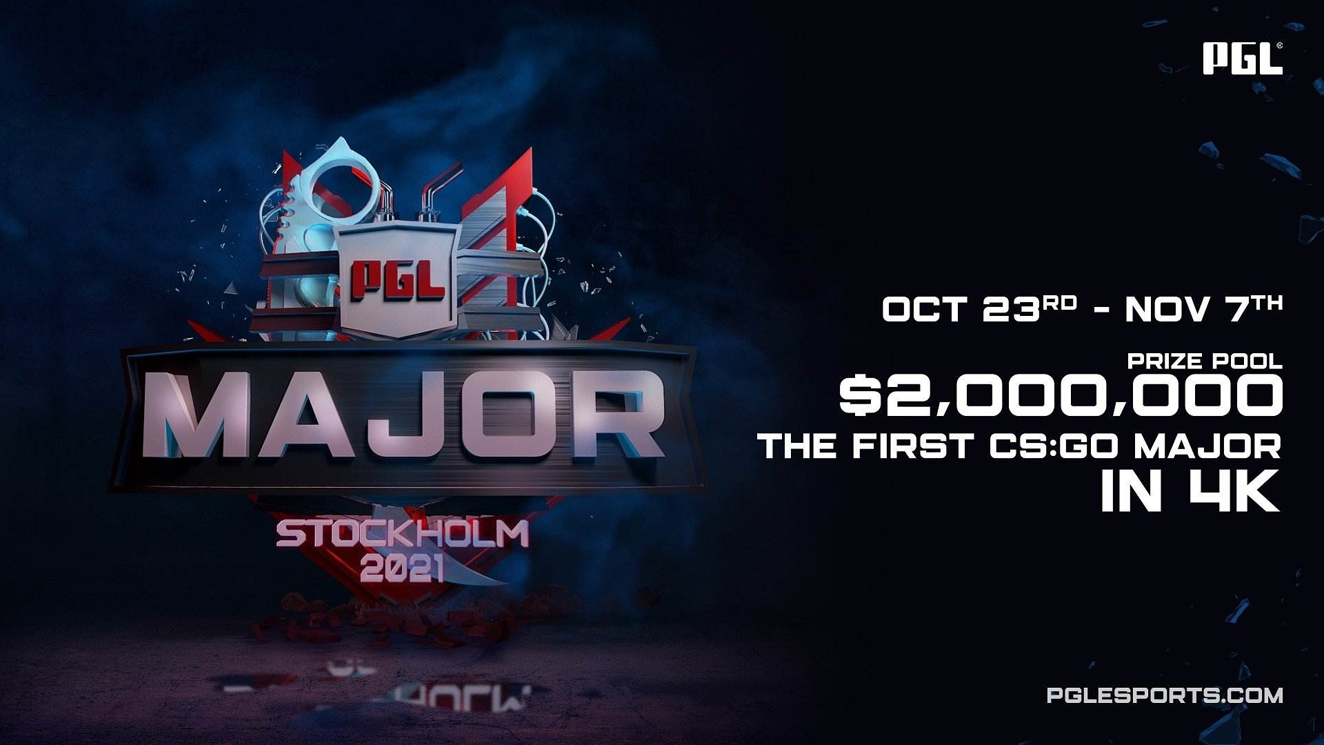 PGL Major Stockholm 2021 - $2000000 prize pool