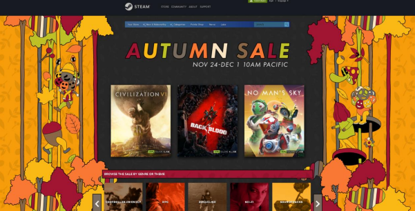 Steam Autumn Sale 2021