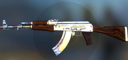 AK Case Hardened Blue Gem