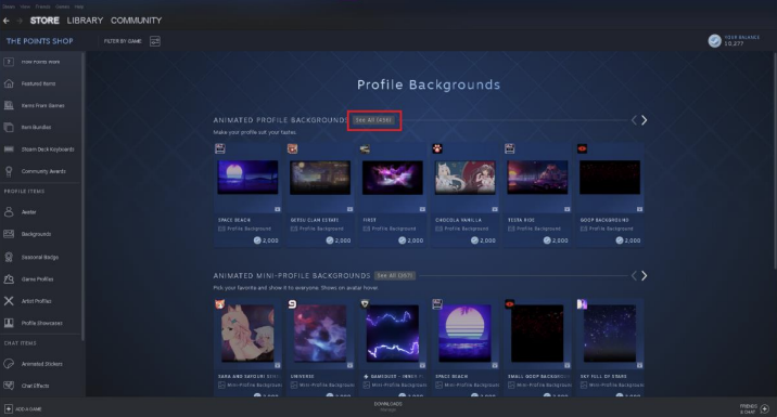 Customizing your Steam Profile - Finding Animated Backgrounds, Avatars, and  Avatar Frames
