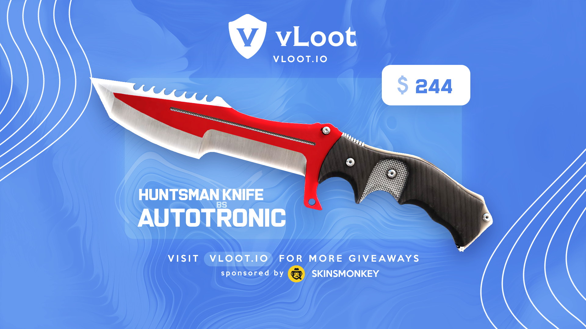 Free Huntsman Knife CSGO