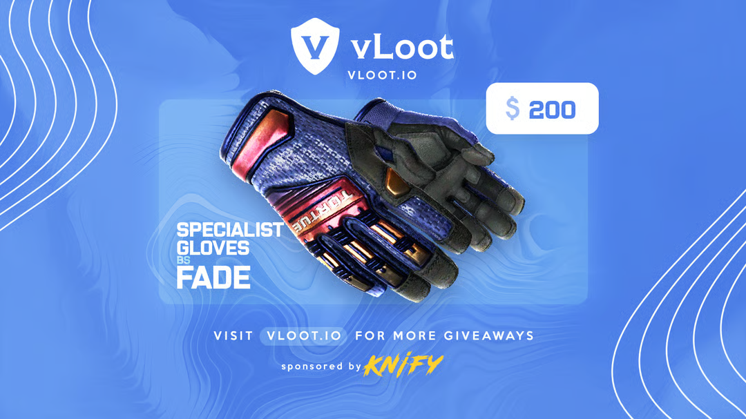 Free Specialist Gloves Fade CS2