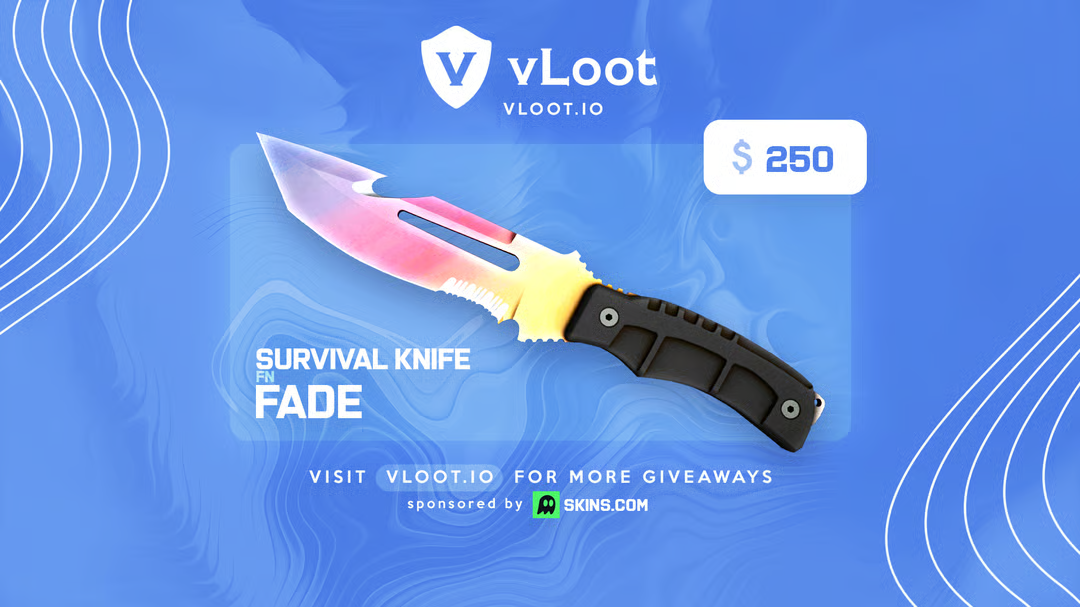 Free Survival Knife Fade CS2
