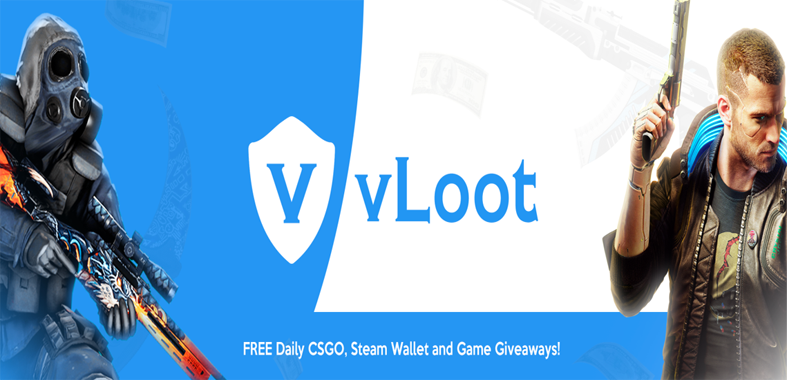 What is vLoot.io? Your favorite place to win free Gift Cards, Games and CSGO Skins!
