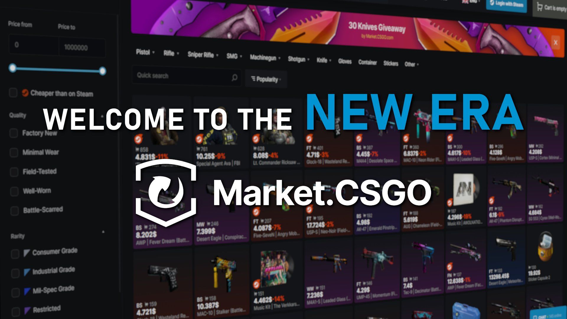 Market.CSGO overhaul