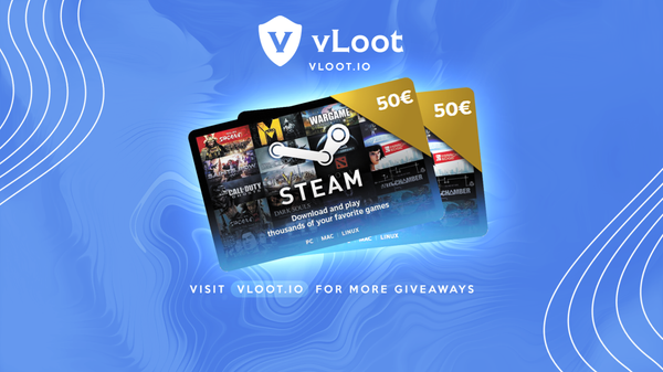 50€ Steam Gift Card Giveaway!