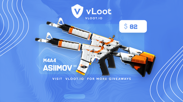 M4A4 Asiimov Giveaway 2022!