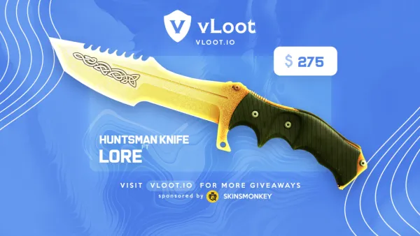 Your chance to win a FREE Huntsman Knife Lore