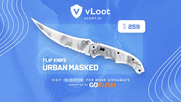 Flip Knife Urban Masked Giveaway CS2