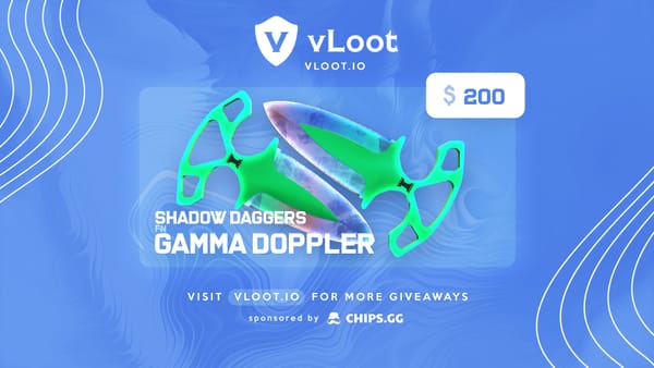 Shadow Daggers Gamma Doppler Giveaway CS2